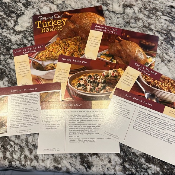 Pampered Chef Recipe books and Cards - Picture 2 of 4